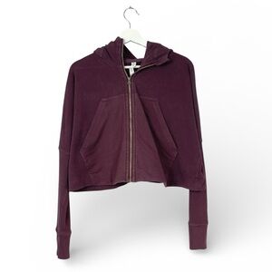 Lululemon Oversized Hooded Cropped Sweater